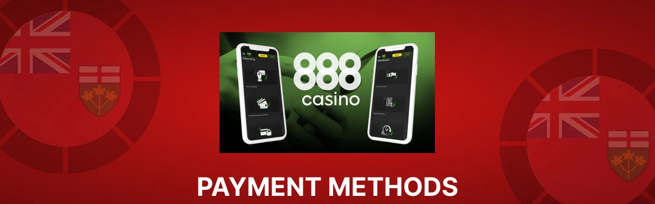 888 Casino payment methods
