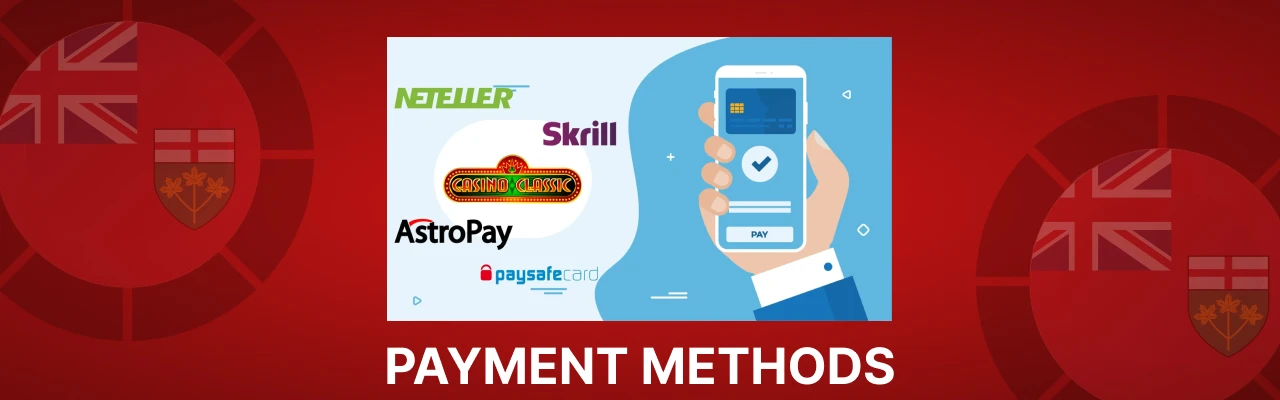 Casino classic payment methods