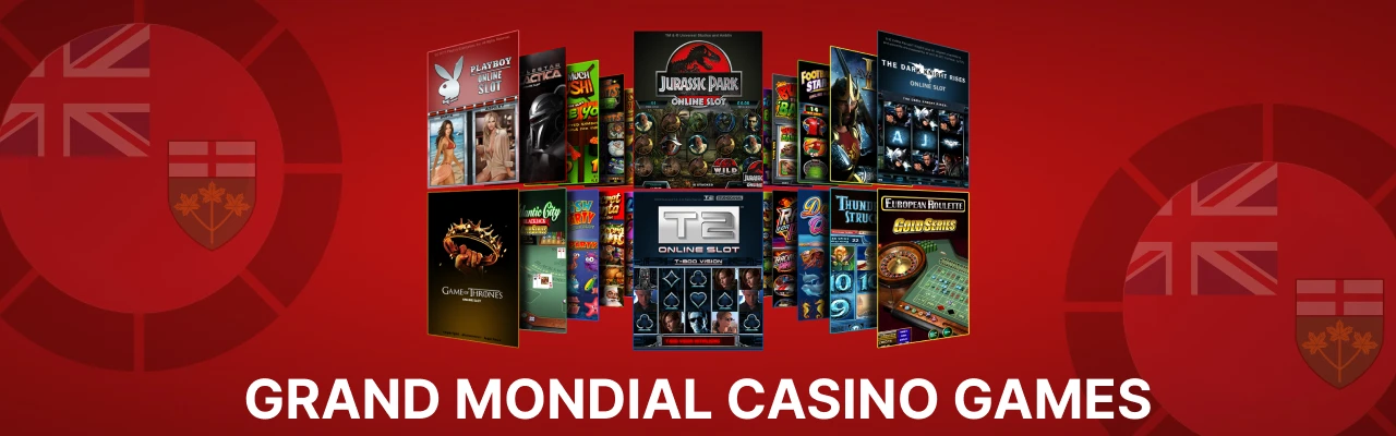 Grand mondial casino online games