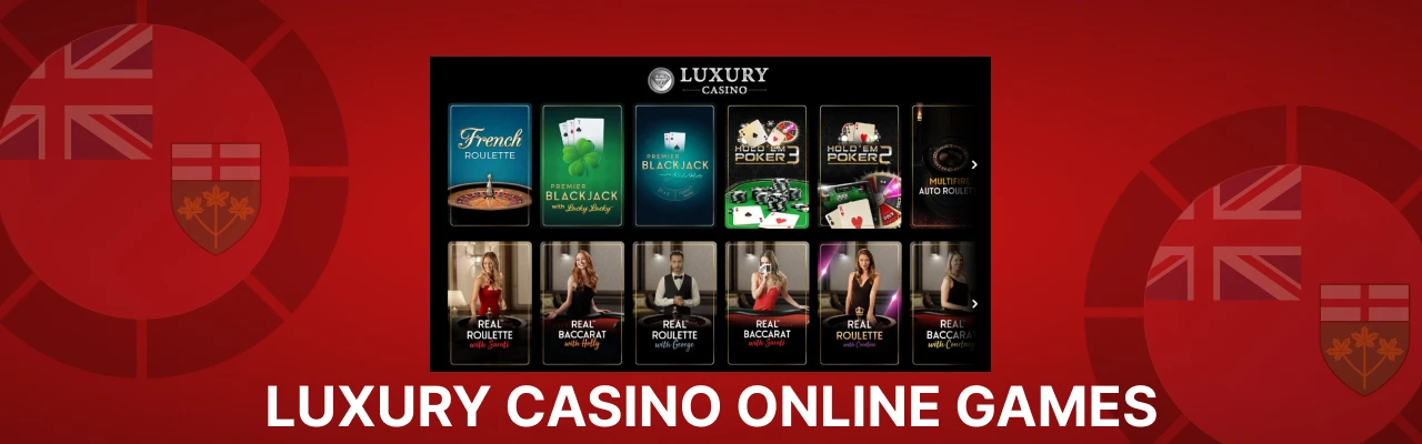 Luxury casino online games