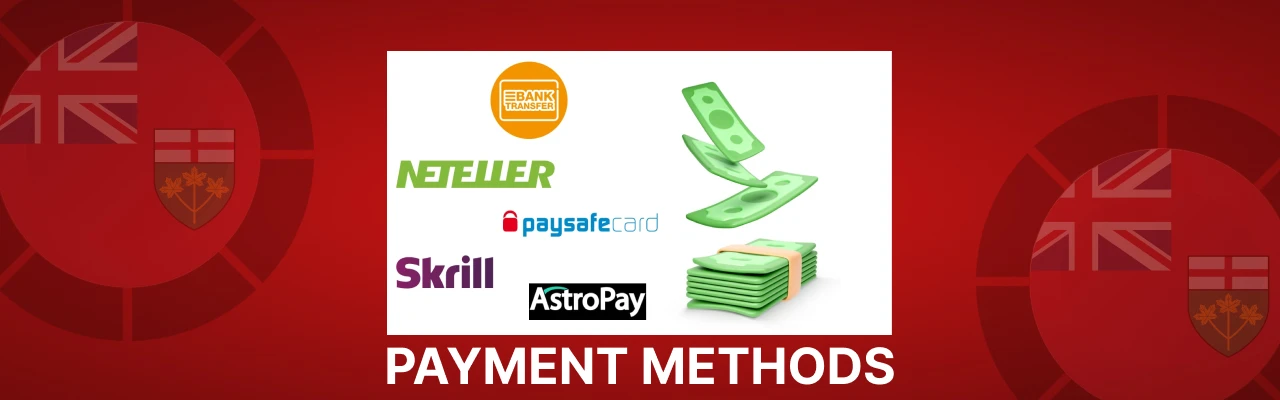 Luxury casino payment methods