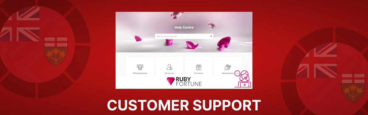 Ruby fortune customer support