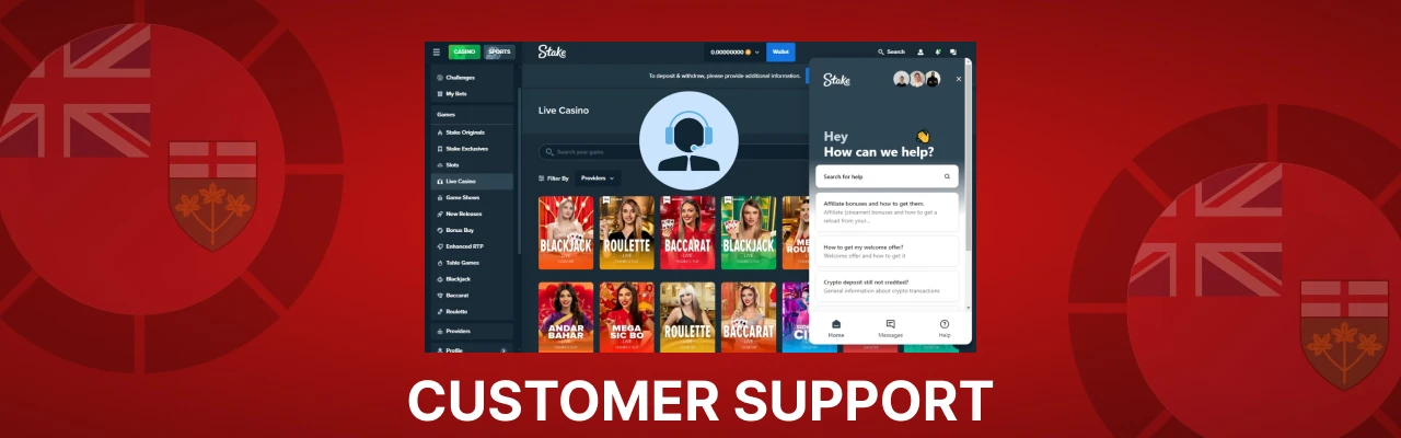 Stake customer support
