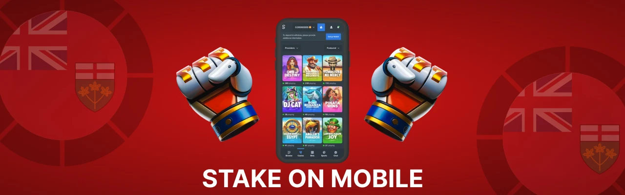Stake mobile
