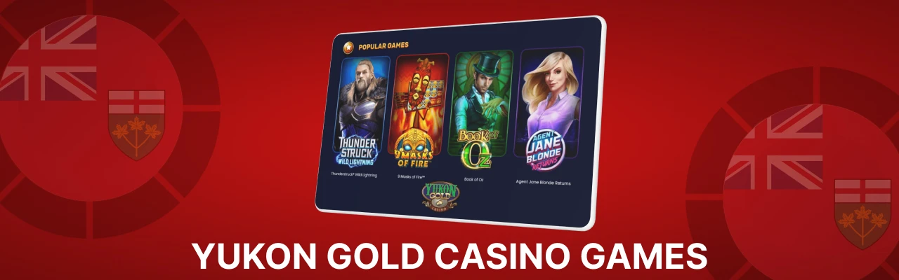 Yukon gold casino online games