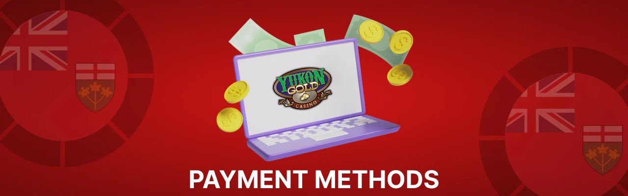 Yukon gold casino payment methods