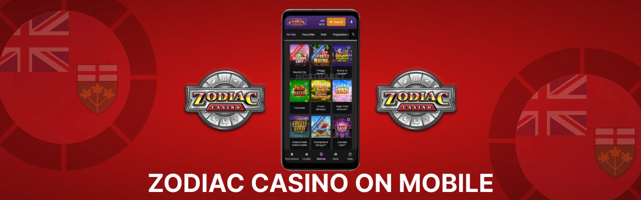 Zodiac casino mobile