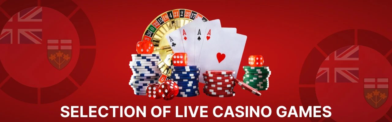 Live casino games in ontario