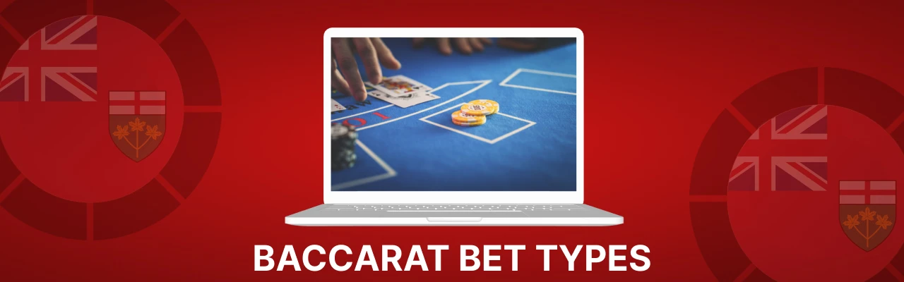 Baccarat bets types