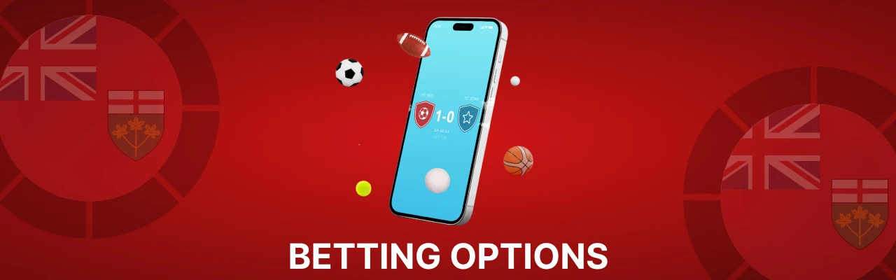 Betting options at ontario sport betting