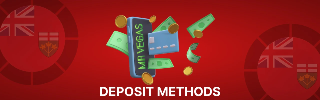 Deposit methods at mr vegas