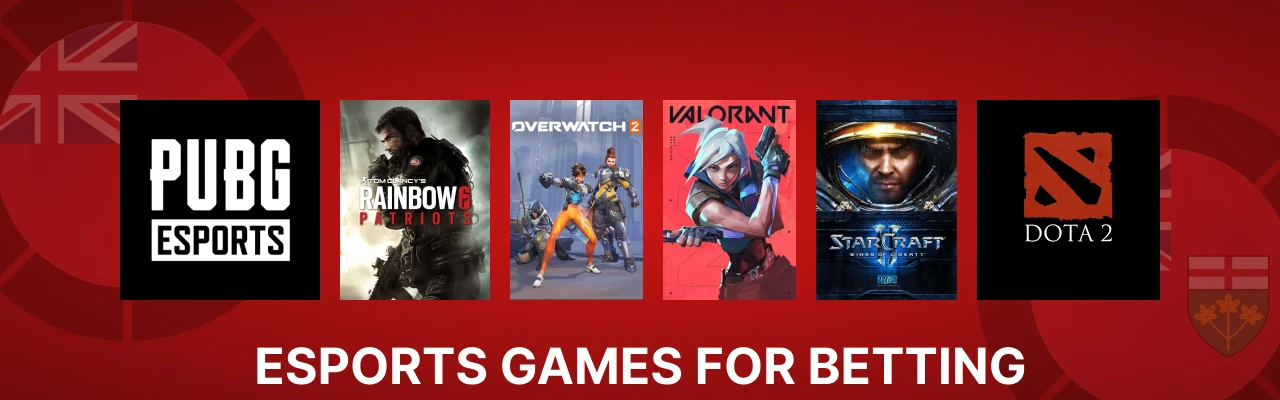 Esports games for betting