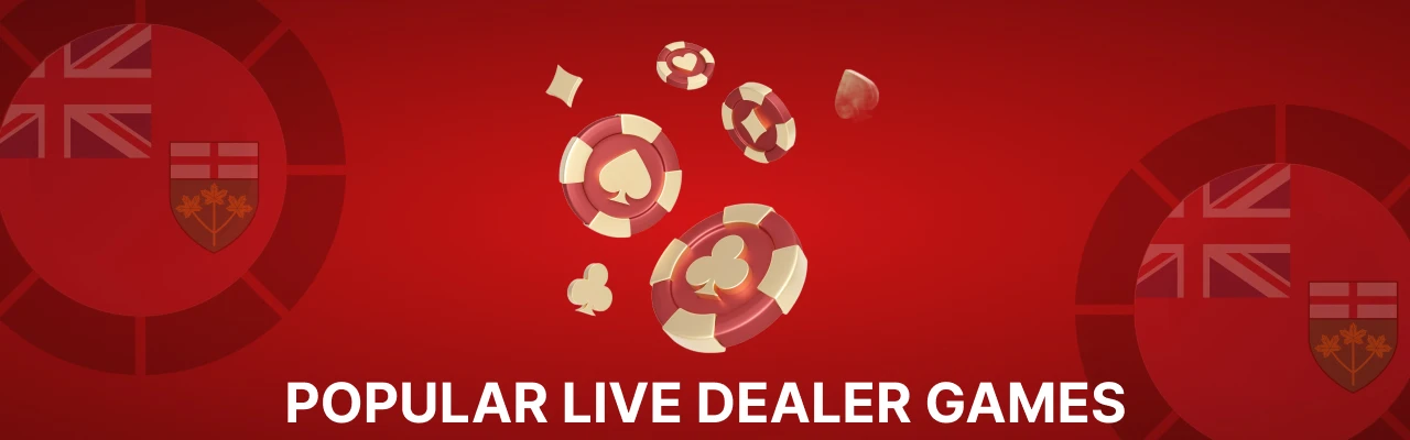 Live dealer games in ontario