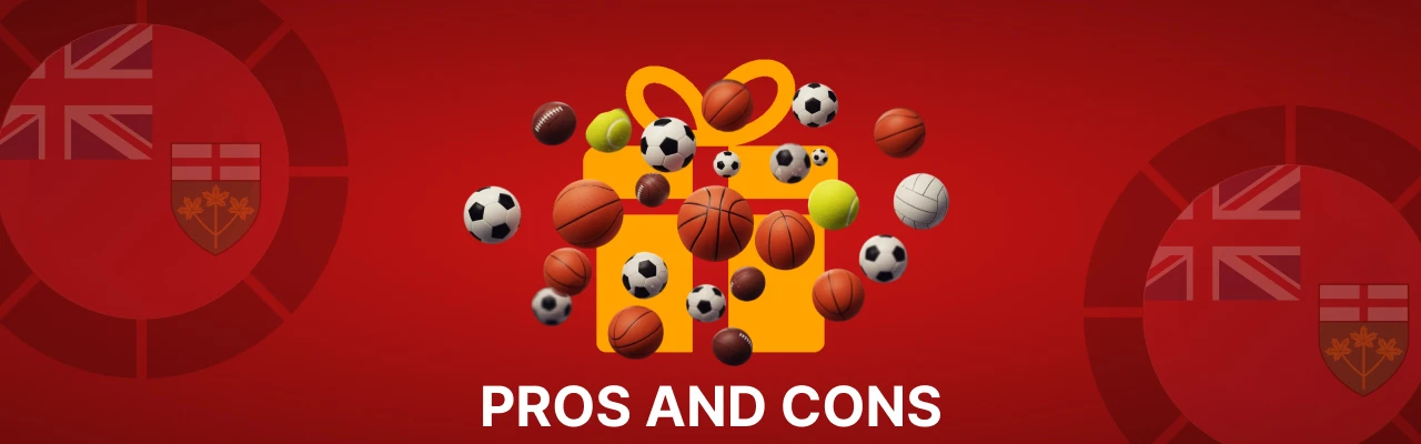 Pros and cons of sports betting bonuses