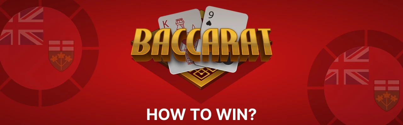 Win at online baccarat in ontario