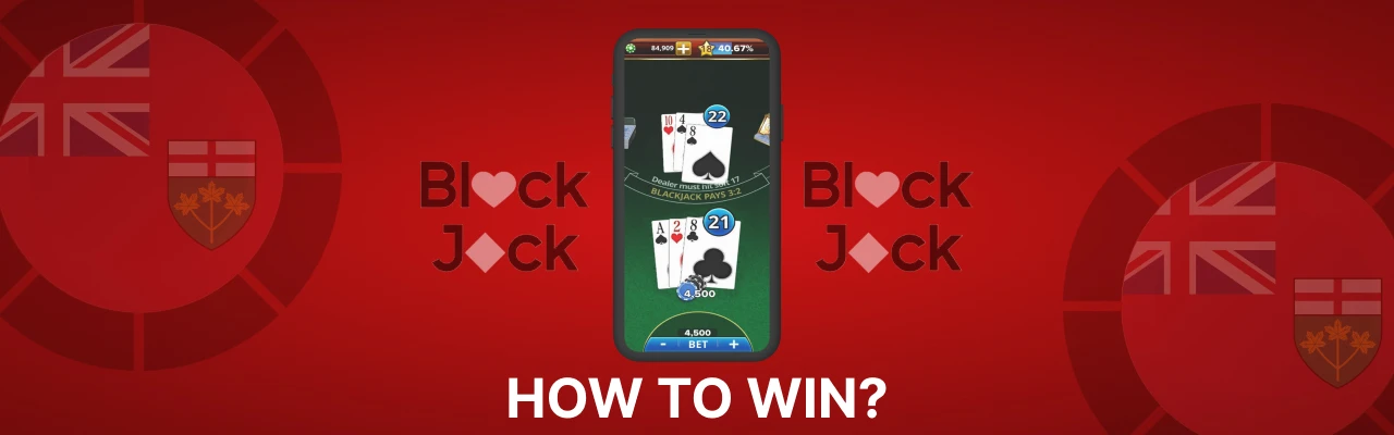 Win at online blackjack in ontario