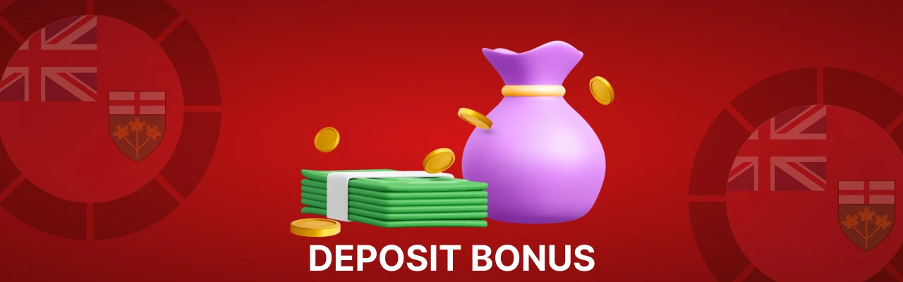 Casino deposit bonus features