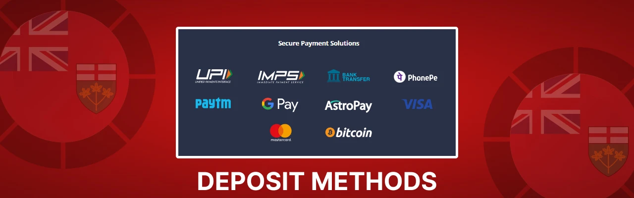 Deposit methods at casino days