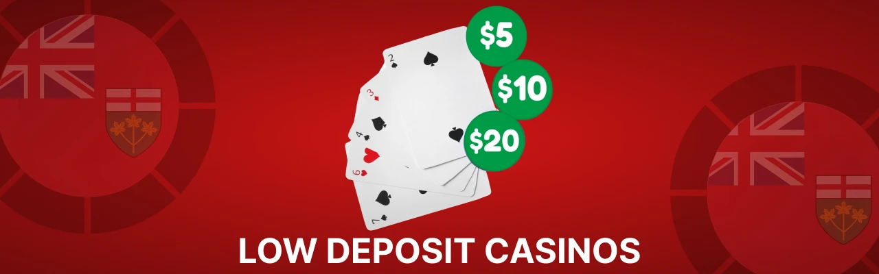 Low deposit online casinos ontario